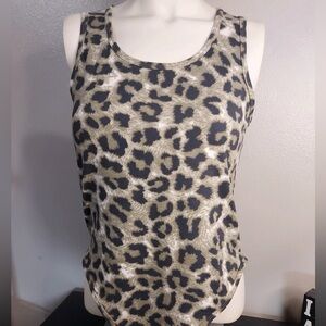 Zenana Leopard Print Bodysuit